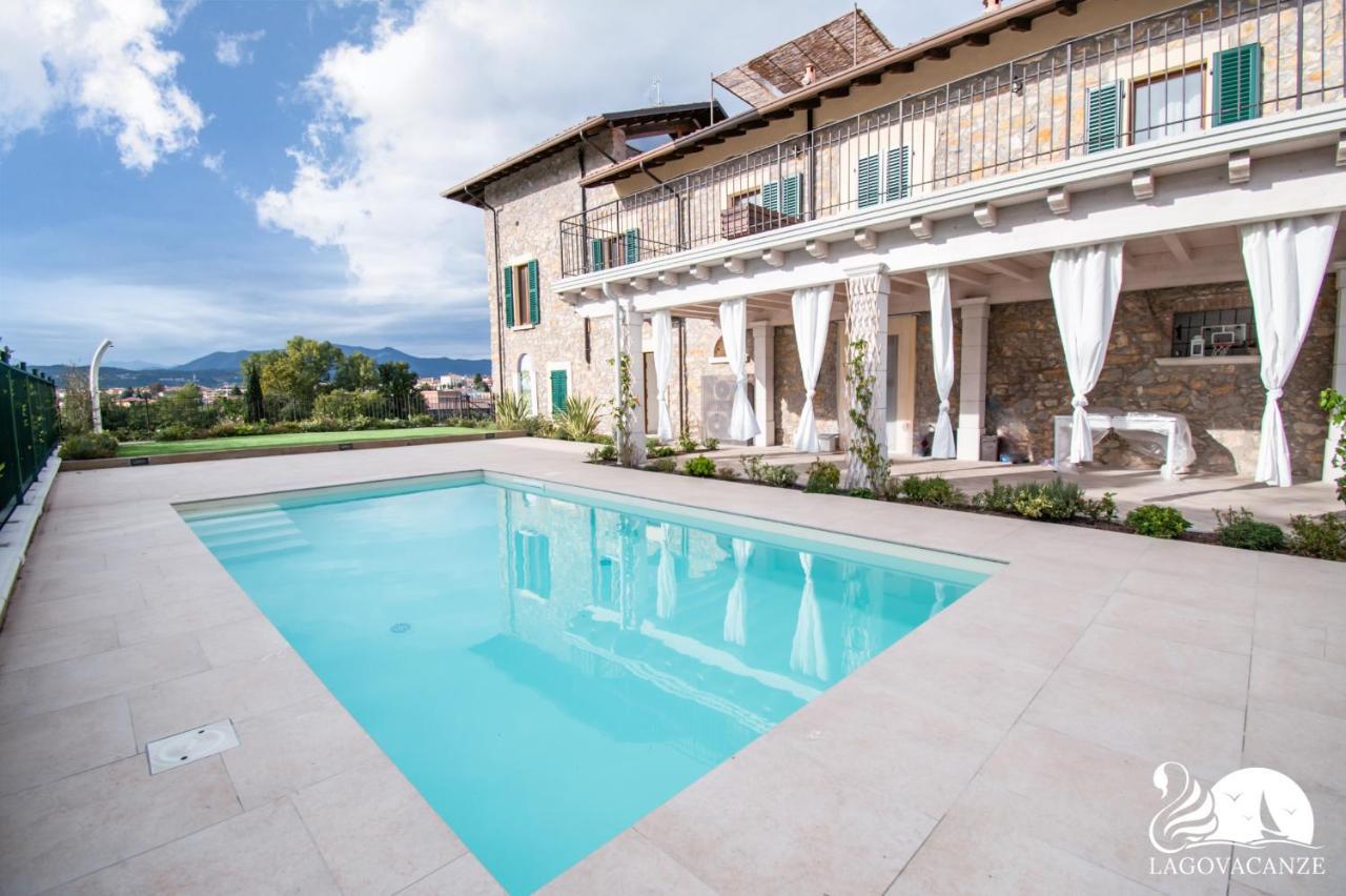 Luxus Gardoncino Lägenhet Manerba del Garda Exteriör bild