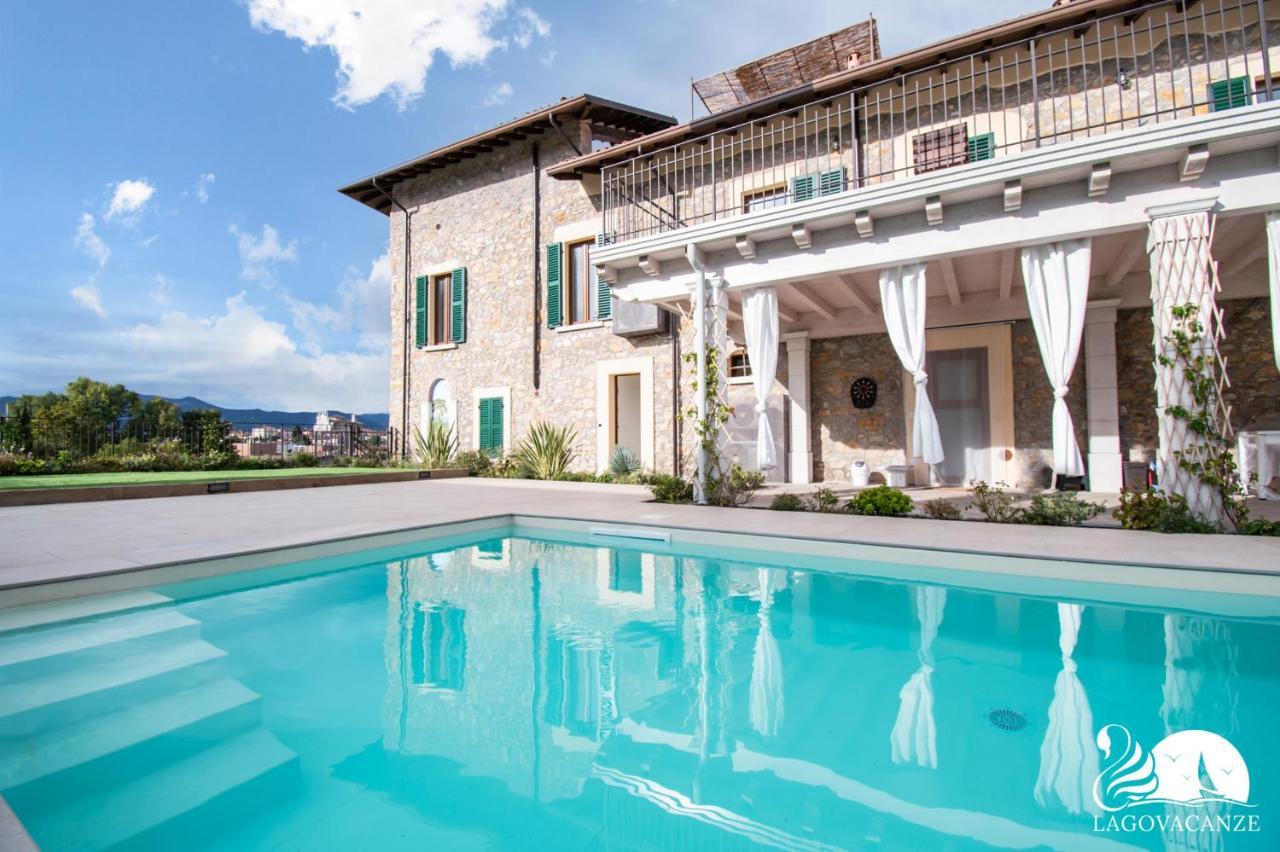 Luxus Gardoncino Lägenhet Manerba del Garda Exteriör bild