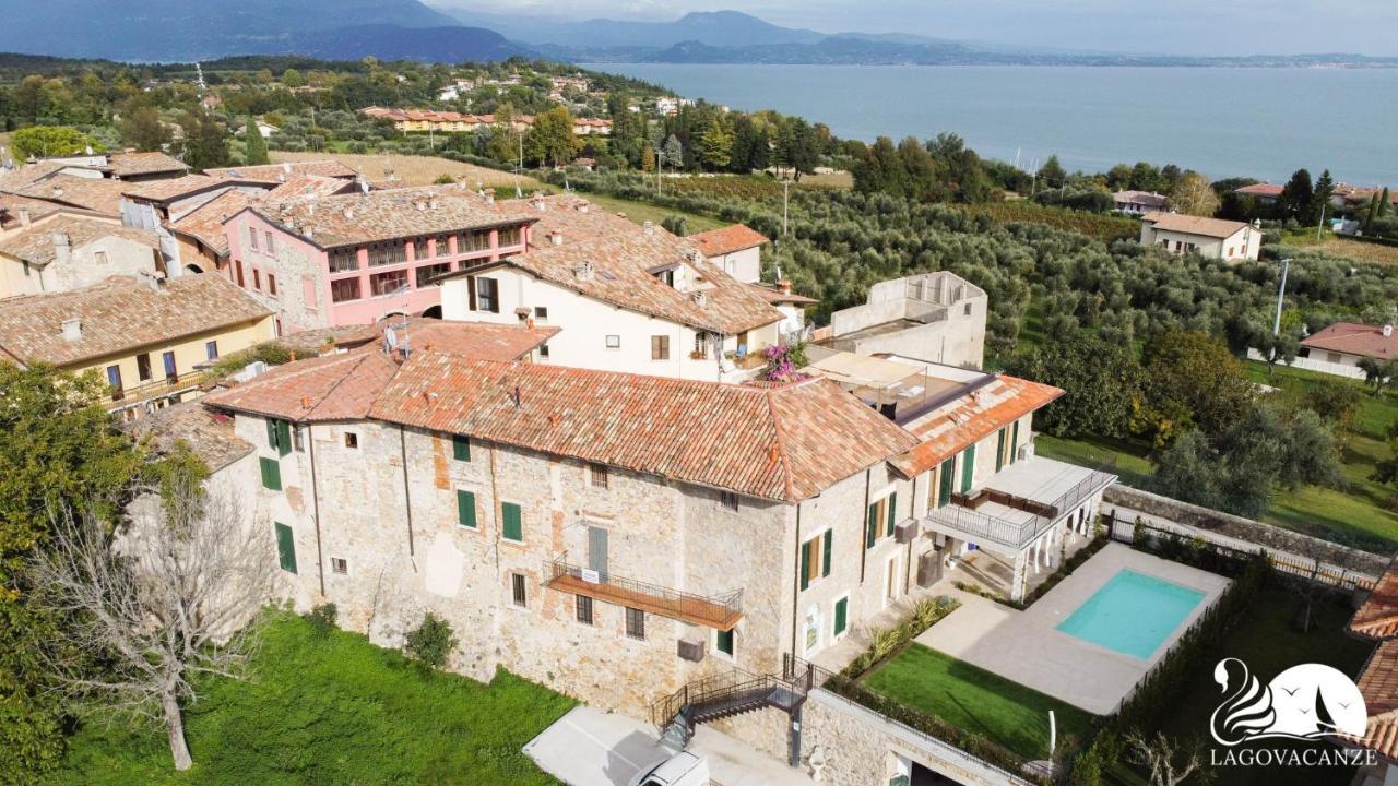 Luxus Gardoncino Lägenhet Manerba del Garda Exteriör bild